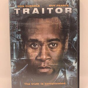Traitor DVD Movie Widescreen Rated PG-13 Anchor Bay Don Cheadle Guy Pearce